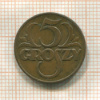 5 грошей. Польша 1938г