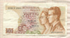50 франков. Бельгия 1966г