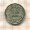 1/2 франка. Швейцария 1950г