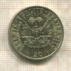20 сантимов. Гаити. F.A.O. 1972г