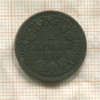 1 крейцер. Баден 1860г
