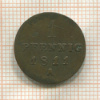 1 пфенниг. Бранденбург 1811г