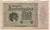 100000 марок. Германия 1923г