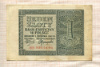 1 злотый. Польша 1941г