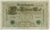 1000 марок. Германия 1910г