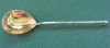 Ложка столовая, серебрение, позолота