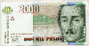 2000 песо. Колумбия