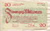 20000000 марок. Германия 1923г