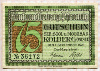 Нотгельд. 75 пфеннигов. Германия