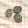 Московская деньга. Федор Иванович. 1584-1598 гг. 3 шт.