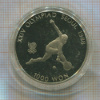 1000 вон. Южная Корея. ПРУФ 1987г