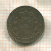 5 сантимов. Испания 1877г