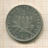 1 франк. Франция 1916г