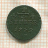 1/4 штубера. Юлих-Берг 1775г