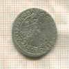 3 крейцера. Австрия 1712г