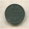 2 раппена. Швейцария 1944г