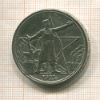 Копия пробной монеты. 1 рубль 1923