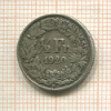 1/2 франка. Швейцария 1920г