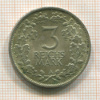 3 марки. Германия 1925г