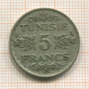 5 франков. Тунис