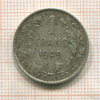 1 франк. Бельгия 1909г