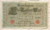 1000 марок. Германия 1910г