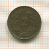 2 раппена. Швейцария 1912г