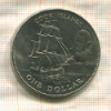 1 доллар. Новая Зеландия 1970г