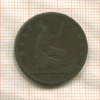 1/2 пенни. Великобритания 1872г
