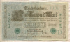 1000 марок. Германия 1910г