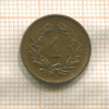 1 раппен. Швейцария 1925г