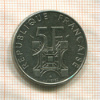 5 франков. Франция 1989г