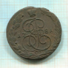 5 копеек. Перегравировка "1" из "0" 1781г