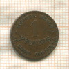 1 пфенниг. Саксен-Кобург-Гота 1868г