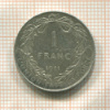 1 франк. Бельгия 1911г