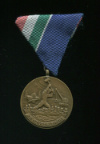 Медаль "За Борьбу с Наводнением". Венгрия