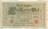 1000 марок. Германия 1910г