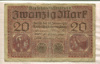 20 марок. Германия 1918г