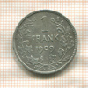 1 франк. Бельгия 1909г
