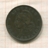 2 сентаво. Аргентина 1892г