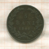 5 бани. Румыния 1867г