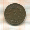 2 раппена. Швейцария 1899г