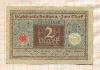 2 марки. Германия 1920г