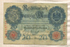 20 марок. Германия 1914г