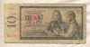 10 крон. Чехословакия 1960г
