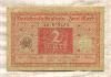 2 марки. Германия 1920г