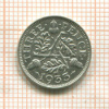 3 пенса. Великобритания 1935г