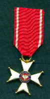 Орден Возрождения Польши . Кавалерский Крест. 5 Класс. Образца 1944 г. 
Польша