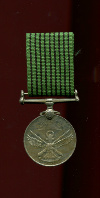 Медаль "За 9 лет Службы в Вооруженных Силах". Индия