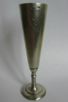 Рюмка. Серебро 875 пр. Вес 44 гр. Высота 11,5 см. Изнутри позолота